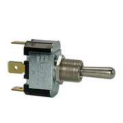 Carling Technologies Toggle Switch, SPDT, 3 Connections, On/On, 3/4 hp, 10A @ 250V AC, 15A @ 125V AC 2FB53-73-TABS
