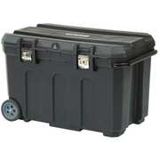 Stanley Mobile Rolling Tool Chest, 50 Gallon, 37" W x 23" D x 23" H, Structural Foam, Black, Incl. Lock/Keys 037025H