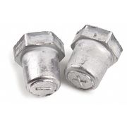 Grote Straight Connector Conversion, Screw, PK10, Stud Size: 3/8 in 84-9130