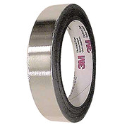 3M EMI Shielding Tape, 2 x 54 ft, Silver, PK5 1170-2"X18YD