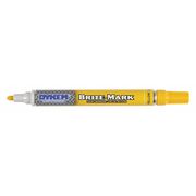 Dykem Paint Marker, Medium Tip, Yellow Color Family, Paint 84004