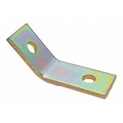 Zoro Select Channel Angle Bracket, Gold V329-45Y