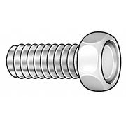 ZORO SELECT #10-32 x 1 in Hex Hex Machine Screw, Zinc Plated Steel, 100 PK MHFI-1001000US-100P