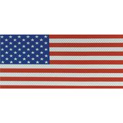 Oralite American Flag Decal, Reflect, 14x7.75 18377