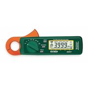 Extech Clamp Meter, LCD, 400 A, 0.9 in (23 mm) Jaw Capacity, Cat III 300V Safety Rating 380947