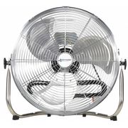 Airmaster Fan Floor Fan 18" Non-Oscillating, 115VAC, 3346/3824/4550 CFM 78974