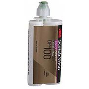 3M Hot Melt Adhesive, DP100 Series, Off-White, Dual-Cartridge, 6 PK, 1:01 Mix Ratio 100