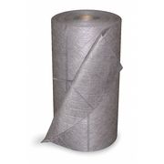 Oil-Dri Absorbent Roll, 44 gal, 30 in x 150 ft, Universal, Gray, Polypropylene L90540