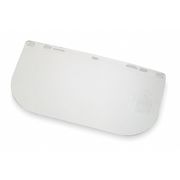 Jackson Safety Replacement Visor, Faceshield Window for Jackson Safety Headgear, PETG, Clear, 8 in H x 15 1/2 in W 29104
