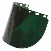 Fibre-Metal By Honeywell Faceshield Visor, Prpinate, 5IR, 8x16-1/2in 4178IRUV5