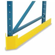 Steel King Rack Protector Left, 7-3/4W x 46L x 5In H GDLL11046YW