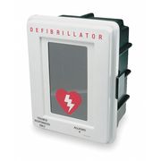 Allegro Industries Defibrillator Storage Cabinet, Wall Mount 4400-DA