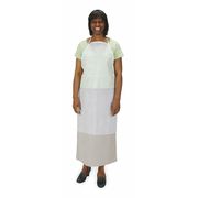 Condor Disposable Bib Apron, White, PK100 2KTT8