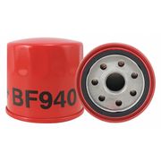 Baldwin Filters Fuel Filter, 2 27/32 in Length, 3 in Outside Dia BF940