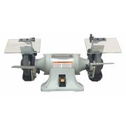 Dayton Bench Grinder, 6 in Max. Wheel Dia, 5/8 in Max. Wheel Thickness, 36/60 Grinding Wheel Grit 2LKR6