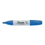 Sharpie Blue Permanent Marker, Chisel Tip, 12 PK 38203