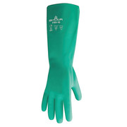 Showa 13" Chemical Resistant Gloves, Nitrile, 9, 1 PR 730-09