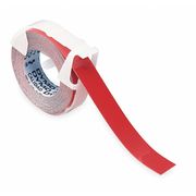 Dymo Tape, Red, Labels/Roll: Continuous 520102
