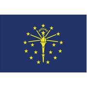 Nylglo Indiana State Flag, 3x5 Ft 141660