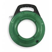 Greenlee Fish Tape, 1/8 In x 125 ft, Steel FTS438-125