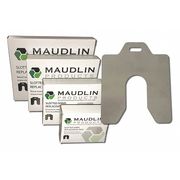 Maudlin Products Slotted Shim A-2 x 2" x 0.025", Pk20 MSA025-20