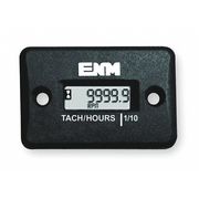 Enm Tachometer/Hour Meter, LCD, Surface Mount PT15E2
