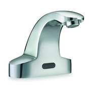 Sloan Sensor 4" Mount, 3 Hole Mid Arc Bathroom Faucet, Polished chrome SF2350