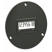 Trumeter LCD Hour Meter, 3-Hole, 2.87 in Flange 3410-1000