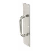 Rockwood Door Pull Plate, Stainless Steel, 12"L x 3"W, 0.05" Proj. 102 X 70A.32D