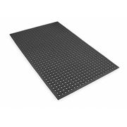 Notrax Black Drainage Holes Reversible Drainage Mat 3 ft. W x 5 ft. L, 5/8" T18S0035BL