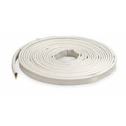 Zoro Select Gasketing, 20 ft., White, Silicone 29520056