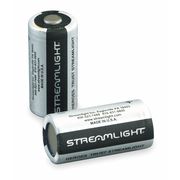 Streamlight Battery, CR123A, Lithium, 3V, PK6 85180
