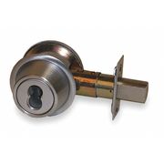 Falcon Deadbolt, HD, Satin Chrome, SFIC Not Incl. D241B 626