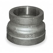 Zoro Select 3/4" x 1/2" FNPT SS Reducing Coupling 4307001726