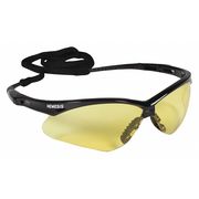 Kleenguard Safety Glasses, Amber Scratch-Resistant 25659