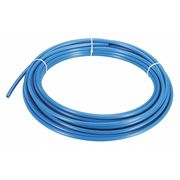 Zoro Select Tubing, 5/16" OD, Nylon, Blue, 50 Ft 2VDT7