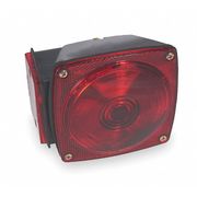 Grote Utility Trailer Light, RH, Red 52302
