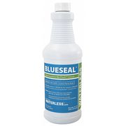 Waterless No-Flush Urinal Waterless Urinal Sealant, Ready To Use, 1 qt, Liquid, Blue 1114