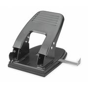 Zoro Select Paper Punch, 2-Hole, Blk, 30 Sheet 2WFT7