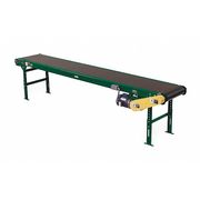 Ashland Conveyor Slider Bed Belt Conveyor, 11 ft L, 22 1/2 in W, 435 lb Load Capacity SB400 18B11RE1/2A3I6-60V115M25