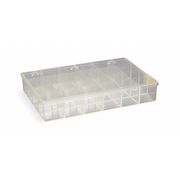 Flambeau Compartment Box with 24 compartments, Plastic, 2 13/16 in H x 8-1/2 in W 6680KC