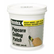 Zinsser Popcorn Ceiling Patch, 1 qt, Pail, White, Ready-Mixed Popcorn Ceiling Patch 76084