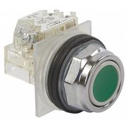 Schneider Electric Non-Illuminated Push Button, 30 mm, 1NO, Green 9001KR1GH5