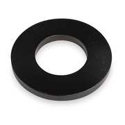 Te-Co Flat Washer, Fits Bolt Size 1/2 in , Steel Black Oxide Finish 42605