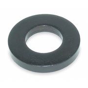 Te-Co Flat Washer, Fits Bolt Size 1/4 in , Steel Black Oxide Finish 42619