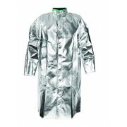 National Safety Apparel Aluminized Jacket, L, Carbon Kevlar(R) C22NLLG45