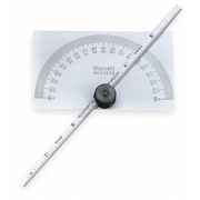 Starrett Protractor and Depth Gage, 6 In C493B