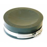 Zoro Select Flexible Cap, For Pipe Size 4" QC-104