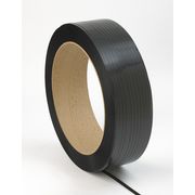 Zoro Select Strapping, Polyester, Smooth, 7200 ft. L 2CXK4