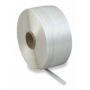 Zoro Select Strapping, Polyester Cord, 1320 ft. L 2CXP8